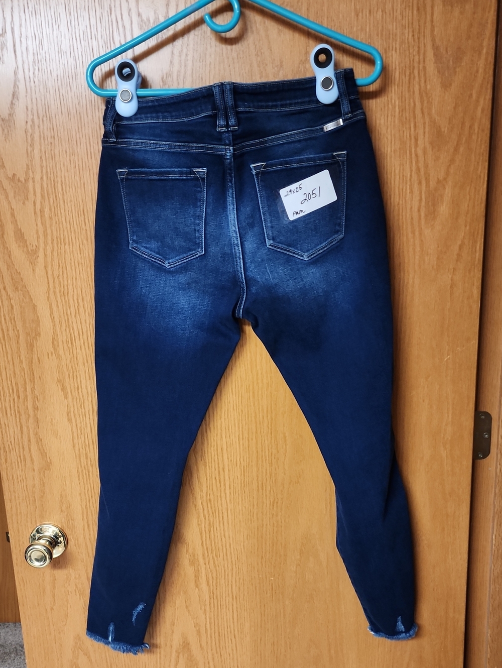 KanCan Dark Blue Women's Stretch Skinny Jeans 29x25 number 2051